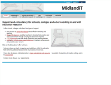 Tablet Screenshot of midlandit.co.uk